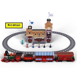 25. LEGO Disney Train and Station 71044, Naik Kereta Bareng Disney