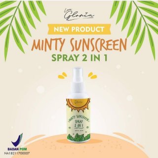 Lea GLoria Minty Sunscreen Spray 2in1