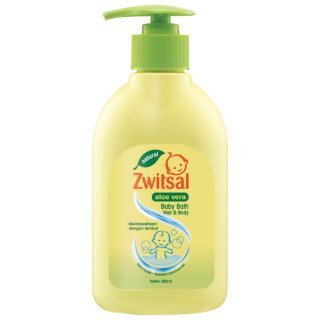 Unilever Zwitsal Baby Bath Hair and Body Natural Aloe Vera