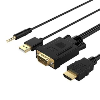 ORICO XD-VATH-10 VGA to HDMI Adapter with Audio and USB Power Cable