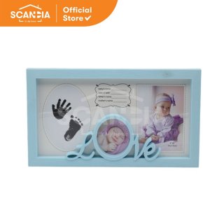 Scandia Frame Plastic Blue - Ukuran 35x20 Cm