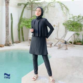 27. N Sport by Nay Baju Renang Muslimah Sofia, Desain Simpel yang Cocok untuk Millenial dan Remaja