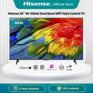 Hisense 55E6K 55 inch Vidaa Smart 4K UHD TV