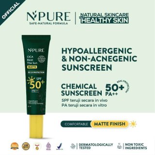 8. NPURE Sunscreen Cica Beat The Sun