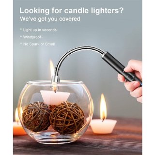 9. Pemantik Lilin Elektrik, Dapat Diisi Ulang dengan Kabel USB