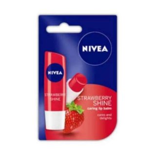 Nivea Lip Shine Strawberry Lip Balm [4.8 g]