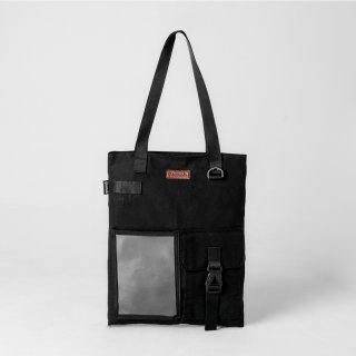 23. Pamole - Tas Tote Bag Bahan Kanvas  - Unisex - Arel Series dengan Furing