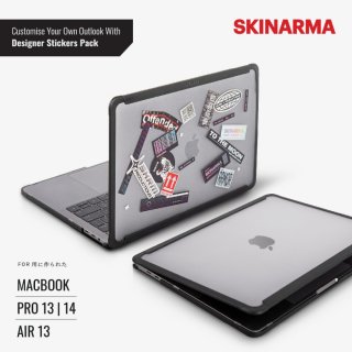 Case Macbook Skinarma Henko Frost Clear - Macbook Air 13"