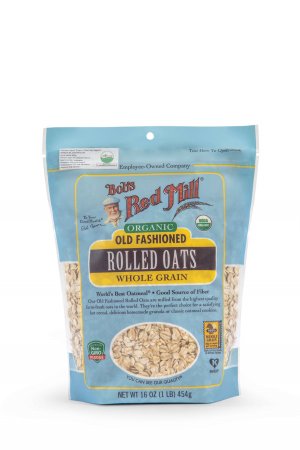 Bob's Red Mill Organic Old Fashioned Regular Rolled Oats 454 gr