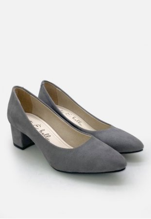 2. Blanche Pointed Toe Pumps Sepatu Block Heels Wanita, Cantik dan Bagus