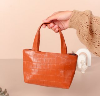Souvenir pernikahan tas hand bag wanita croco cantik murah unik