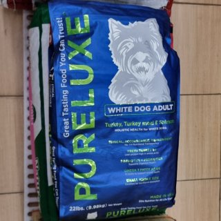 PURELUXE Dogfood untuk Anjing Bulu Putih HOLISTIC, Makanan Anjing