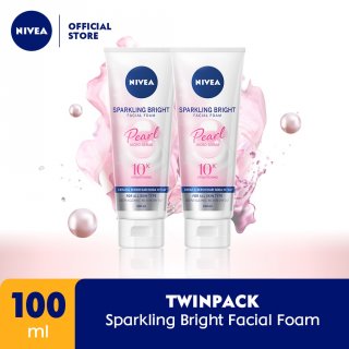NIVEA Sparkling Bright Whitening Facial Foam 100 ml