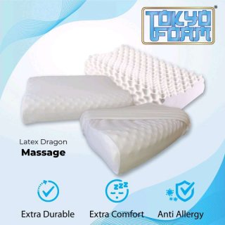Tokyo Foam Latex Massage Pillow