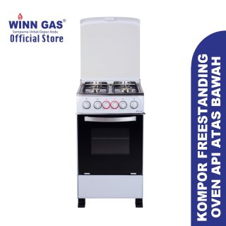 10. Winn Gas Kompor Free Standing + Oven W5060A, Praktis Digunakan