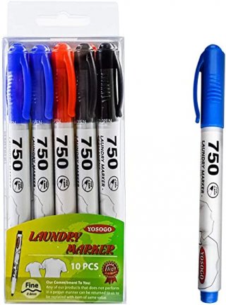 16. Permanent Fabric Marker Pens by Yosogo, Pilihan Tepat Spidol Warna