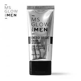 26. MS GLOW FOR MEN Energy Bright Cream, Bantu Cerahkan Wajah
