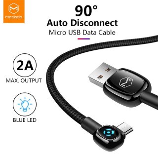 Mcdodo Micro USB Cable 90 Degree Auto Disconnect
