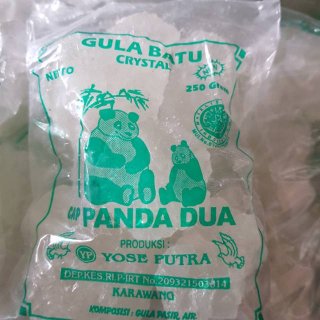 Gula Batu Cap Panda Dua