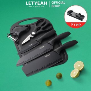 LetYeah Pisau Dapur Set isi 7 Pcs