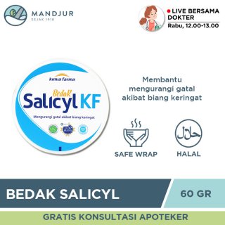 Bedak Salicyl KF - Bedak Gatal Alergi dan Biang Keringat