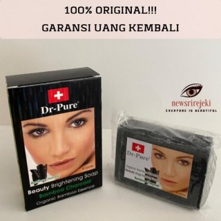 8. Dr Pure Bamboo Charcoal Brightening Soap