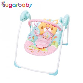 29.Sugar Baby Gold Edition Premium Swing Bouncer - Pinky Summer
