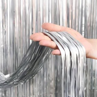 Curtain Foil Chrome Doff