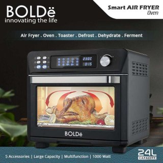 BOLDe Super Smart Air Fryer Oven Black Diamond