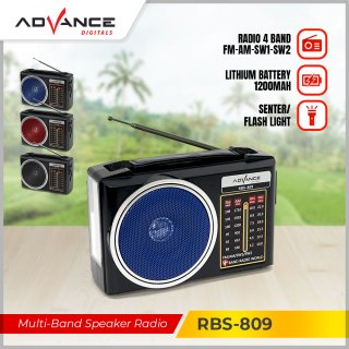 Advance RBS809 Multi-Band Speaker Radio Portable