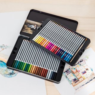 18. Deli Watercolor Pencils 48 Set, Kado untuk Pacar yang Hobi Menggambar