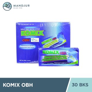 15. Komix OBH, Praktis untuk Redakan Batuk Berdahak & Alergi