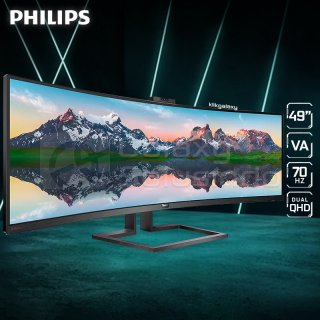 Philips 499P9H1 49" VA Dual QHD 70Hz Super Ultra-Wide Monitor
