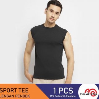 Chameleon Sport Tee 1 pce/pack - UCHT02C1CSBLK