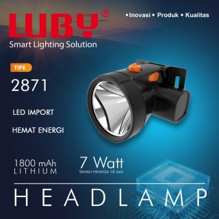 Luby Headlamp atau Senter Kepala Luby tipe L-2871