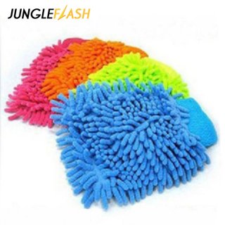 Jungleflash Car Wash Washing Microfiber Chenille Cleaning Glove