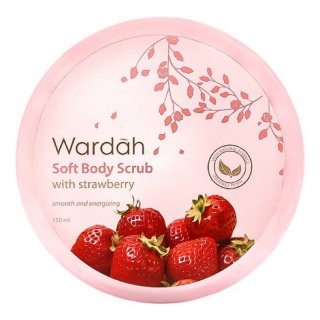 Wardah Soft Body Scrub with Strawberry