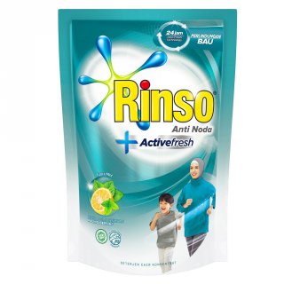 21. Rinso Detergen Cair Anti Noda Active Fresh Yuzu & Mint, Wanginya Bikin Semangat