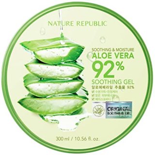 13. NATURE REPUBLIC Aloe Vera 92% Soothing Gel