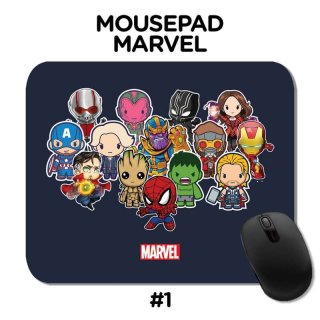 Feragatha Ready Stock Custom Gaming Mousepad Antislip Karakter Marvel Avengers
