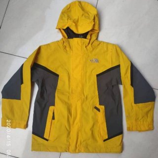Jaket outdoor - jaket gunung tnf hyvent kuning Limited