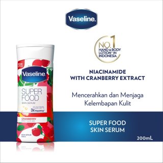 Vaseline Superfood Skin Serum Cranberry Limited Edition