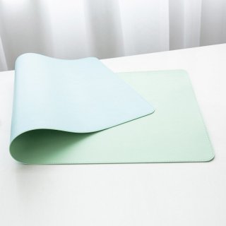 Deskmat Mouse pad Big Size XL/XXL / Mousepad Jumbo Besar bahan Kulit Waterproof