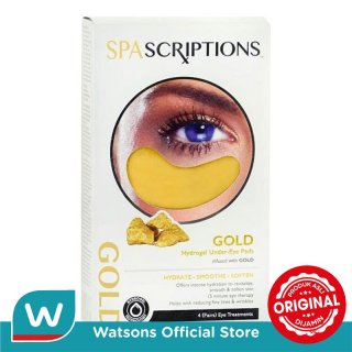 27. Spascriptions 2762 Gold Hydrogel Eye Mask, Mengandung Emas untuk Mengurangi Kerutan