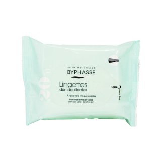 Byphasse Make-Up Remover Wipes Aloe Vera Sensitive Skin