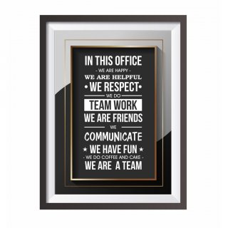 13. Pajangan Dinding yang Memberi Motivasi