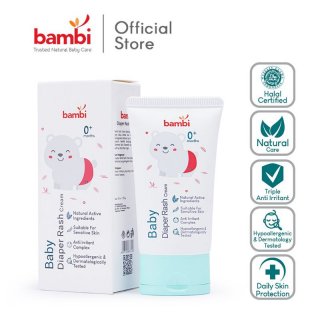 19. Bambi Baby Rash Cream, Aman untuk Kulit Sensitif