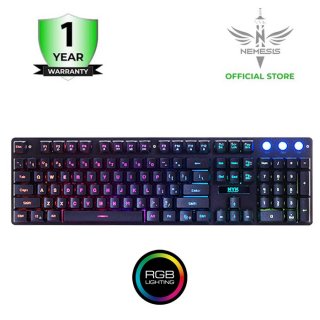 8. NYK Nemesis Keyboard Gaming KR-201, Ngegame Lebih Akurat dan Presisi