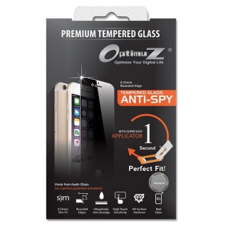 Optimuz Tempered Glass Anti Spy with Aplicator for iPhone