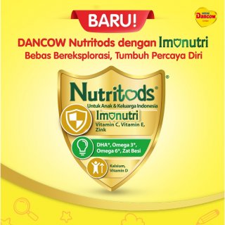 8. Nestle Dancow 3+ dengan Nutritods, Susu Pertumbuhan Rasa Vanila 